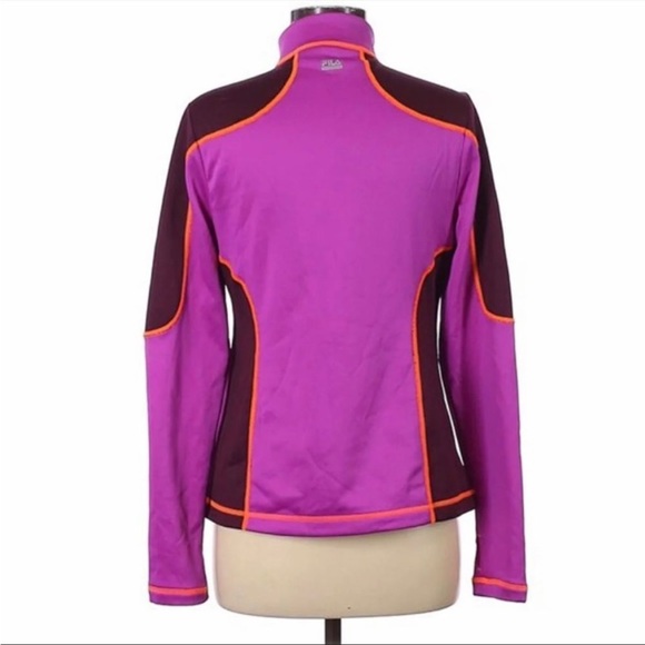 Fila fleece half zipper jacket Size Small - Picture 2 of 6